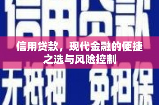 额尔古纳信用贷款，现代金融的便捷之选与风险控制