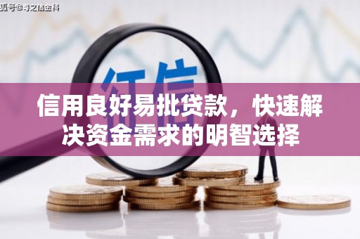 额尔古纳信用良好易批贷款，快速解决资金需求的明智选择