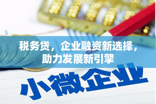 额尔古纳税务贷，企业融资新选择，助力发展新引擎