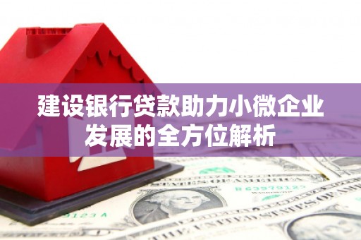 额尔古纳建设银行贷款助力小微企业发展的全方位解析